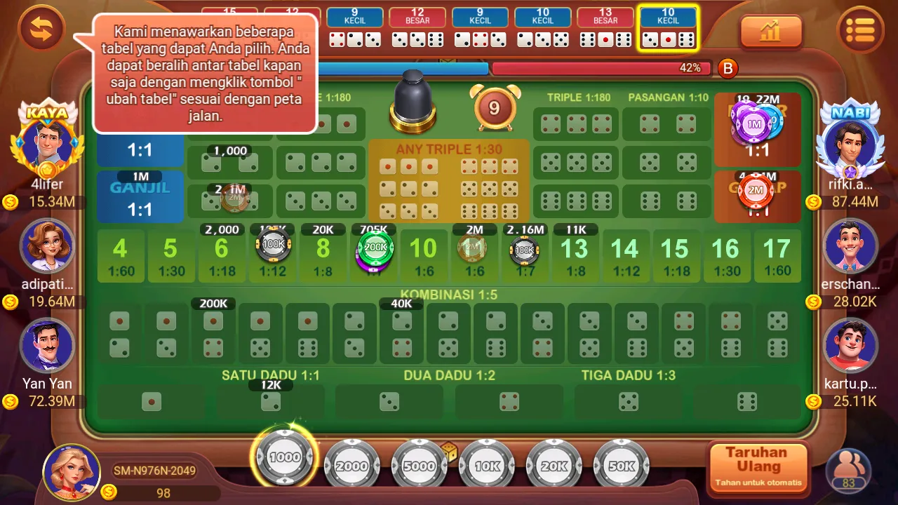 Sic Bo Casino Game